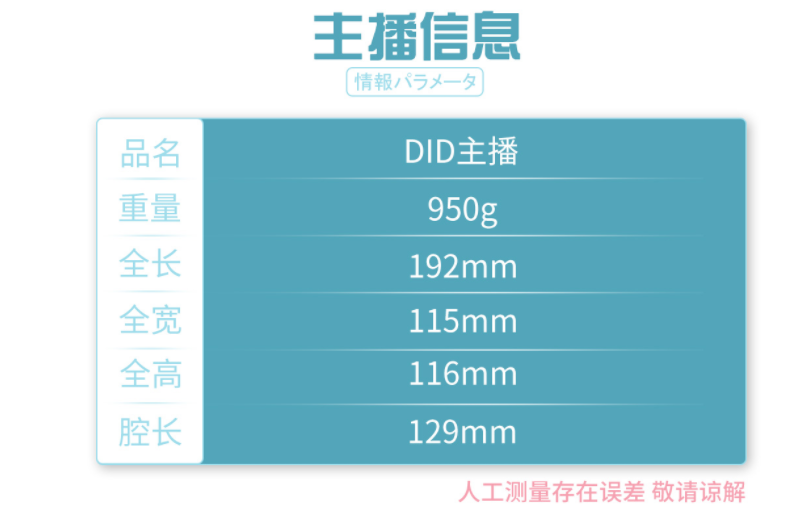 GXP日本DID主播动漫名器测评_开箱评测的图片 第5张